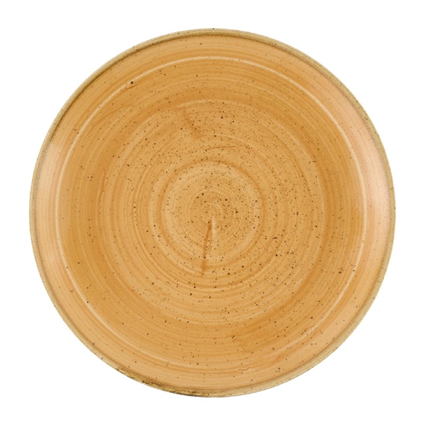 Churchill Stonecast Tangerine Evolve Coupe Plate 8.67" Box 12