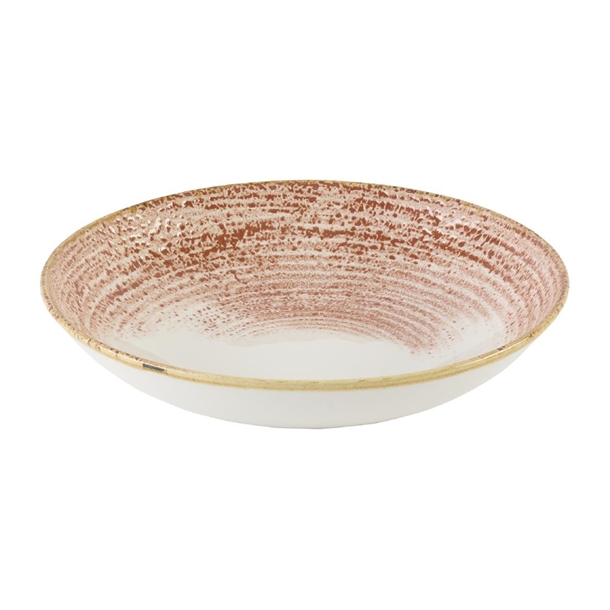 Studio Prints Homespun Accents Coral Coupe Bowl 248mm (Box 12) (B2B)