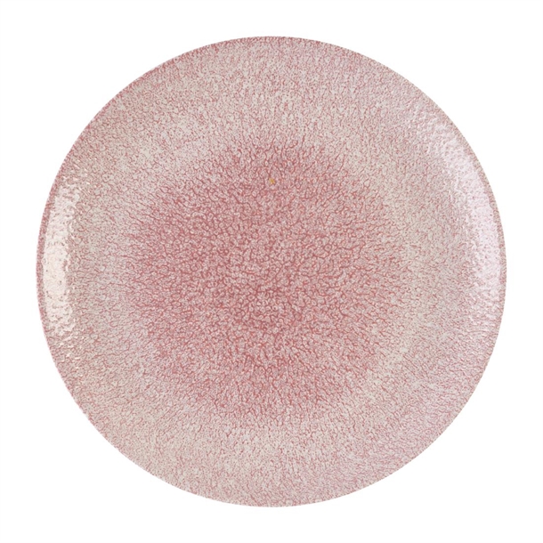 Churchill Studio Prints Raku-Coupe-Teller in Rosenquarz-Pink, 288 mm, (12 Stück)