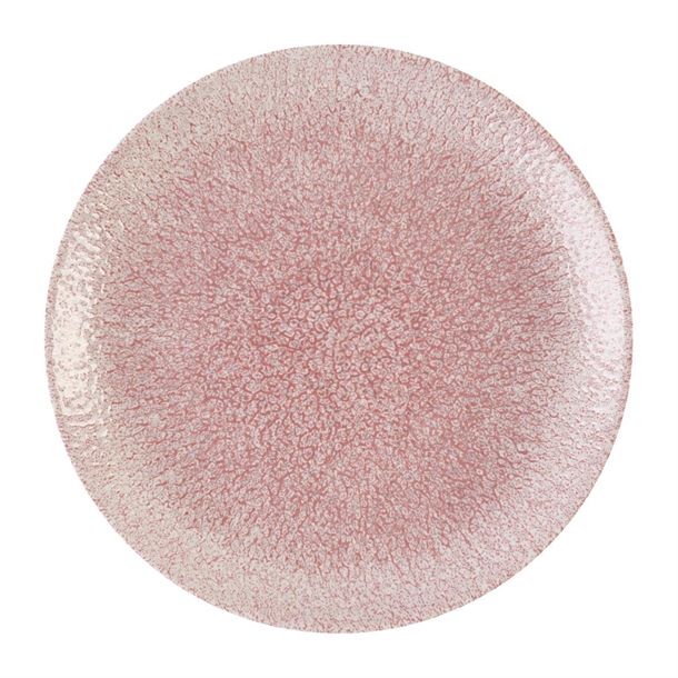 Churchill Studio Prints Raku-Coupe-Teller in Rosenquarz-Pink, 217 mm, (12 Stück)