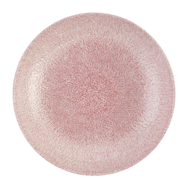 Churchill Studio Prints Raku-Coupé-Schüssel aus Rosenquarz, Rosa, 248 mm, (12 Stück)