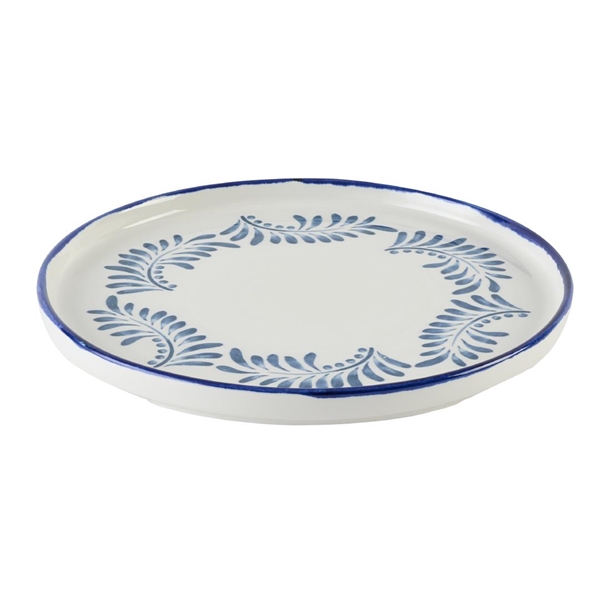 Harvest Mediterranean Terracotta Round Walled Plate 260mm (Box 6) (B2B)