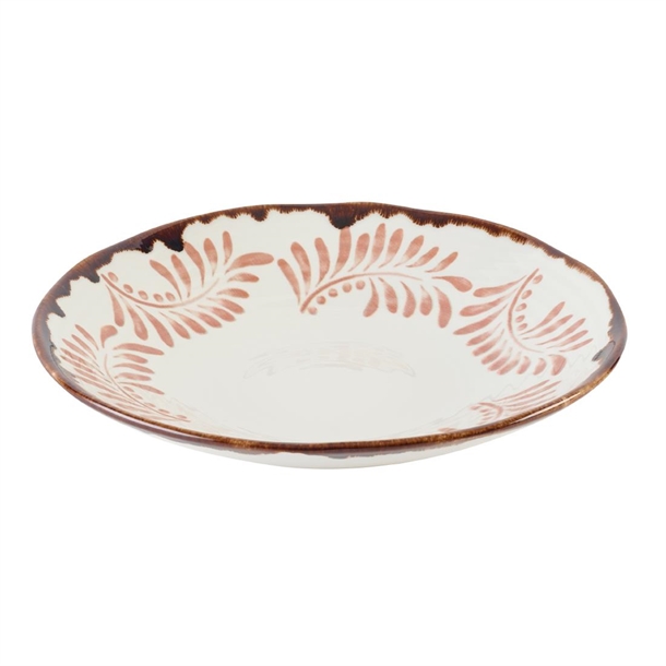 Harvest Mediterranean Terracotta Organic Coupe Bowl 279mm (Box 12) (B2B)