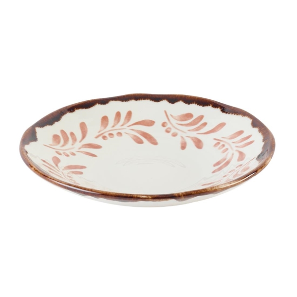 Harvest Mediterranean Terracotta Organic Coupe Bowl 210mm (Box 12) (B2B)
