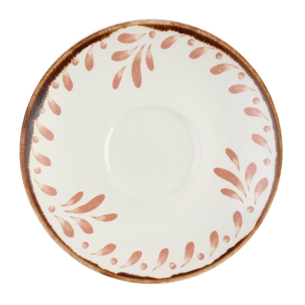Harvest Mediterranean Terracotta Saucer 156mm (Box 12) (B2B)