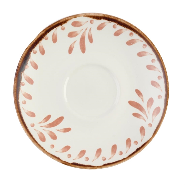 Harvest Mediterranean Terracotta Saucer 118mm (Box 12) (B2B)