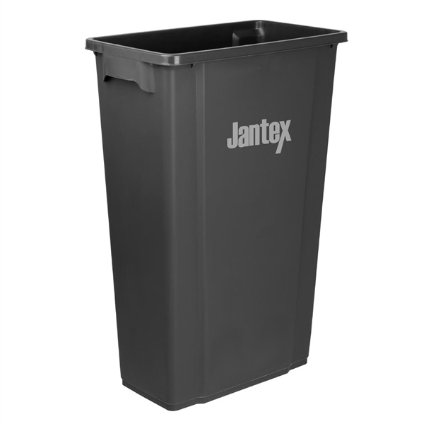 Jantex Slim Bin Black - 80Ltr