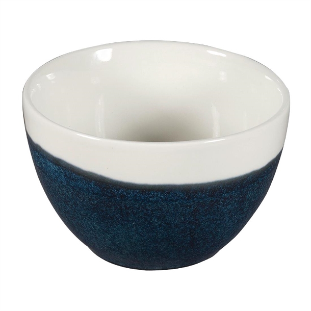 Churchill Monochrome Sapphire Blue Profile Sugar 8oz (Box 12) (B2B)