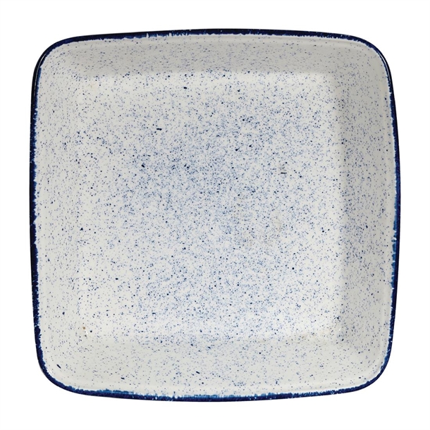 Churchill Stonecast Hints Indigo Square Baking Dish 10" (Box 6) (B2B)
