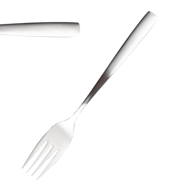 Fourchettes à gâteau Satin Comas (Lot de 12)