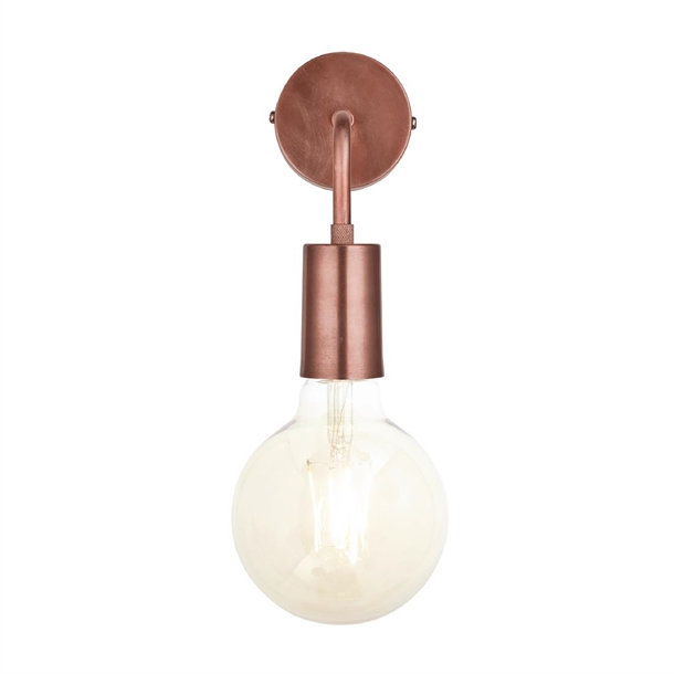Sleek Edison Wall Light - Copper (Direct)