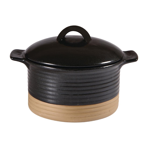Art De Cuisine Black Igneous Cocotte - 20oz (Box 6) (B2B)