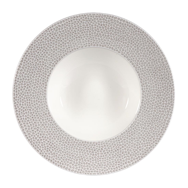 Churchill Isla Spinwash Shale Grey Wide Rim Bowl - 11" (Box 12) (B2B)