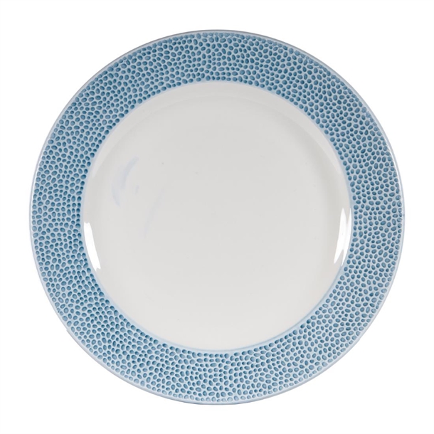 Churchill Isla Spinwash Ocean Blue Footed Plate - 10 7/8" (Box 12) (B2B)