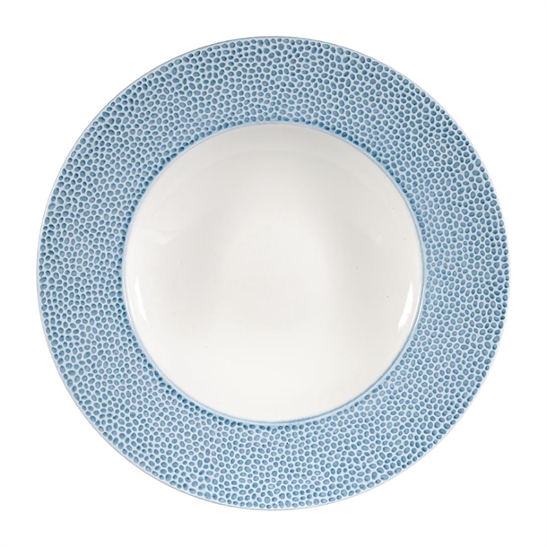 Churchill Isla Spinwash Ocean Blue Wide Rim Bowl - 11" (Box 12) (B2B)