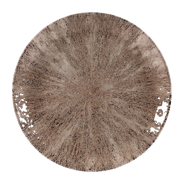 Churchill Stone Zircon Brown Evolve Coupe Bowl - 7 1/4" (Box 12) (B2B)