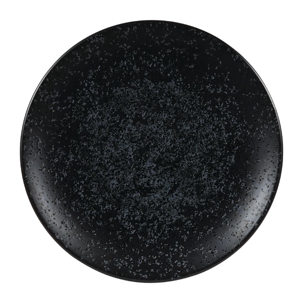 Menu Shades Caldera Ash Coupe Plate - 10 1/2" (Box 6) (B2B)