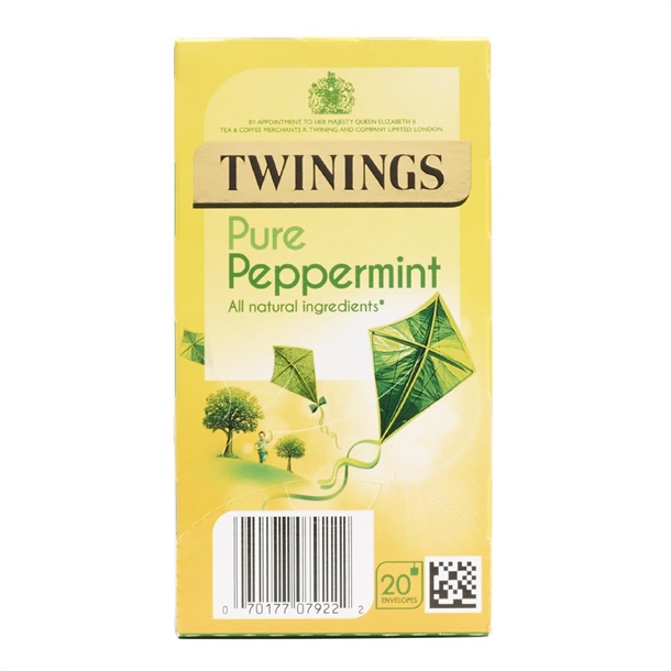 Twinings Pure Peppermint Enveloped Tea Bags (12x20)