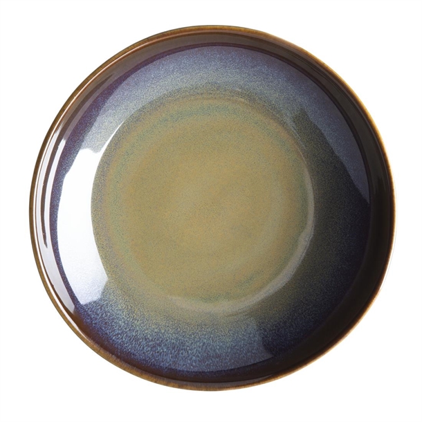 Olympia Birch Aubergine Wide Bowl - 205mm (Box 6)
