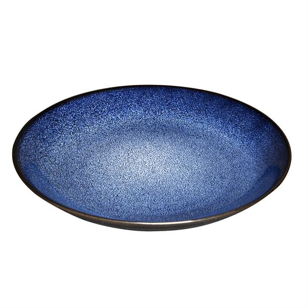 Olympia Luna Midnight Blue Coupe Plate - 255mm 10" (Box 4)