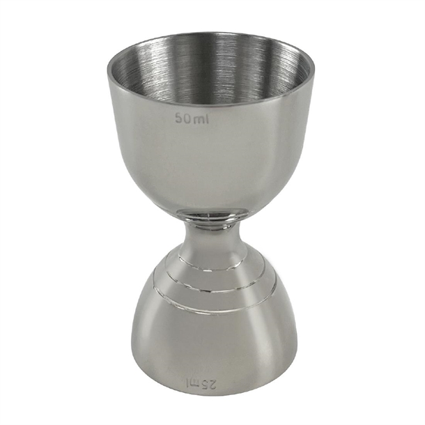 Beaumont Stainless Steel Bell Jigger- 25ml/50ml