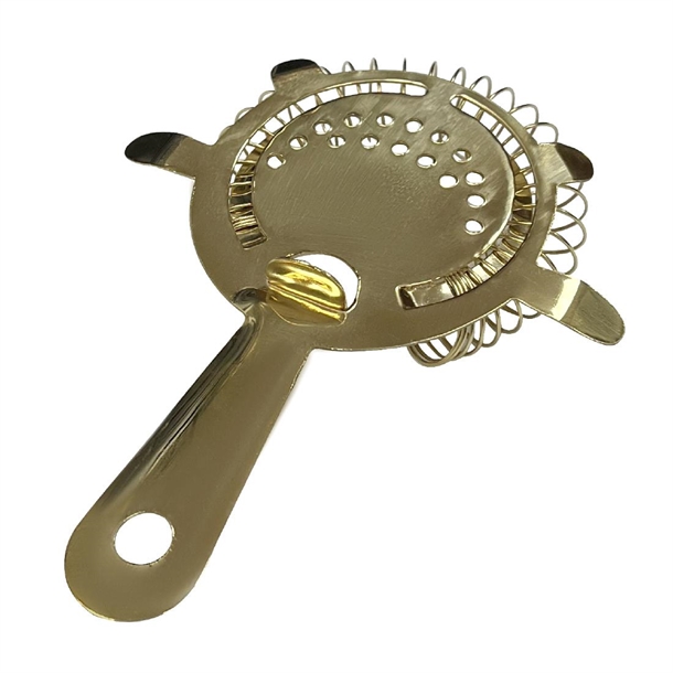 Beaumont Hawthorne Strainer Gold Plated - 4 Ear