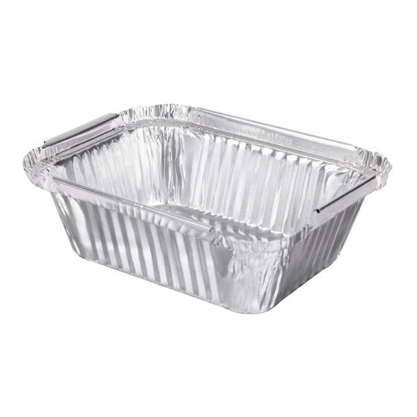 Fiesta Recyclable Foil Container - 250ml 130x100x42mm (Pack 1000)