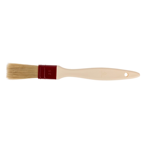 MatferBourgeat Flat Pastry Brush - 25mm Natural Bristles