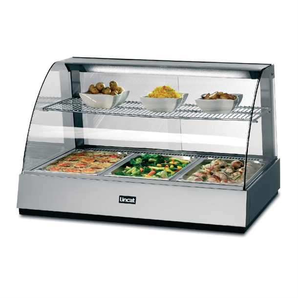 Lincat Seal Heated Food Display S/S Back Service - 665Hx1085Wx750D (B2B)