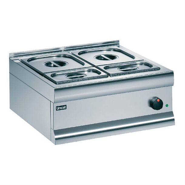 Lincat Bain Marie Base Unit Dry Heat 2 x 1/2 & 2 1/4 GN - 290Hx600Wx600 (B2B)