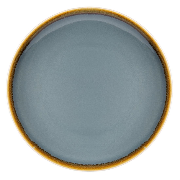 Olympia Kiln Ocean Round Coupe Plate - 7" (Box 6)