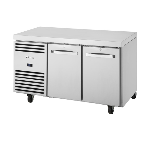 True 1/1 GN-Tiefkühlschrank mit Doppeltür TCF1/2-CL-SS-DL-DR