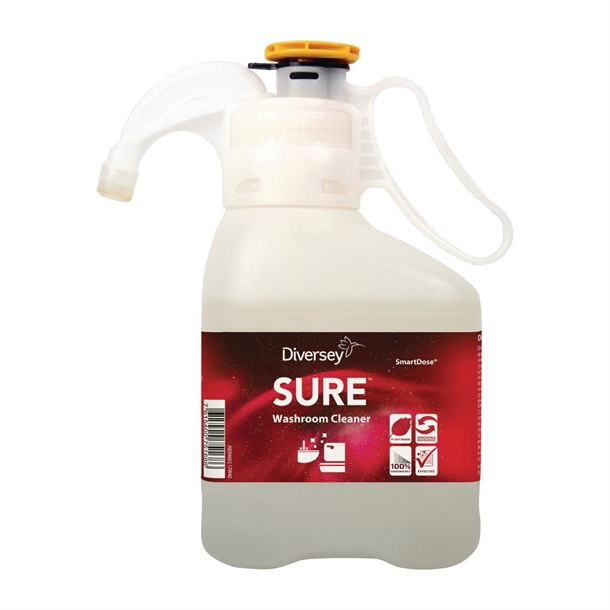 Diversey SURE SmartDose Washroom Cleaner - 1.4Ltr