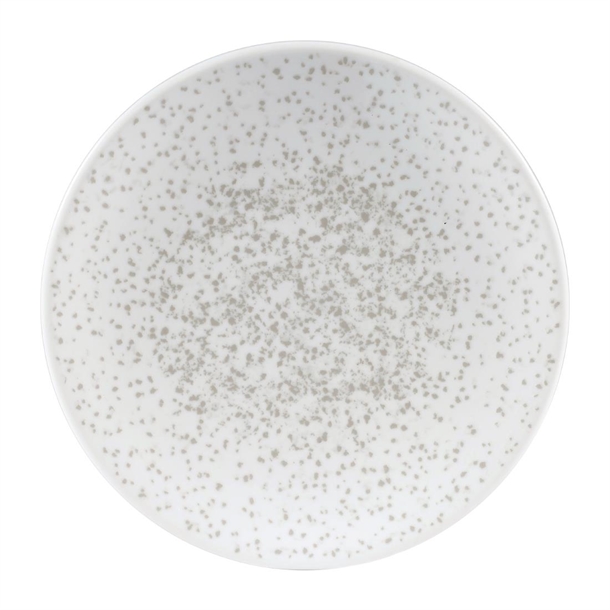 Menu Shades Caldera Chalk White Coupe Plate - 15.5cm 6 1/8" (Box 6) (B2B)