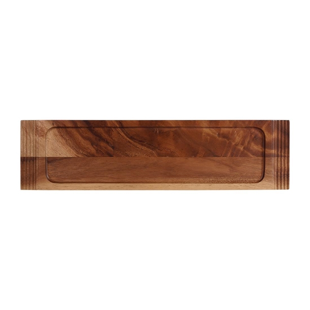 Alchemy Wood Large Double Handled Board - 49.5x13cm 19 1/2x5" (Box 4) (B2B)