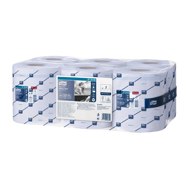 Tork Reflex Wiping Paper Centrefeed (6x269m Rolls)