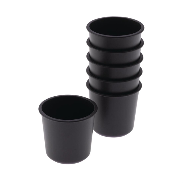 MatferBourgeat Exoglass Dariole Mould - 55x55mm (Pack 6) (B2B)