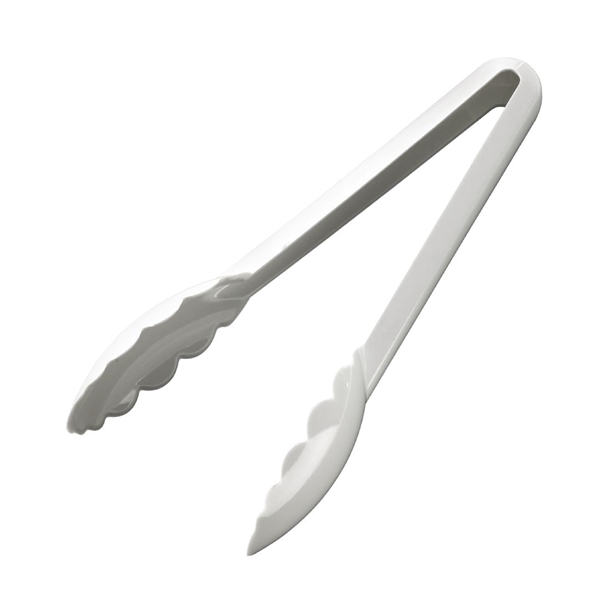 MatferBourgeat Exoglass Tongs White - 240mm (B2B)