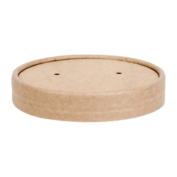Fiesta recycelbare Deckel für Suppenbehälter, 118mm (500 Stück)