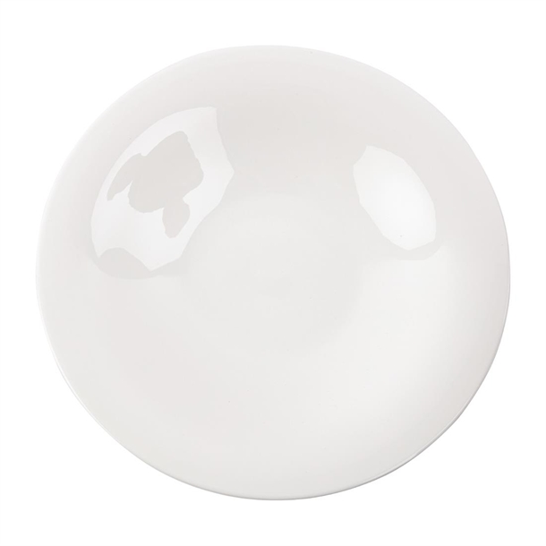 Royal Bone Ascot Soft Curve Rimmed Bowl - 300mm (Box 6)