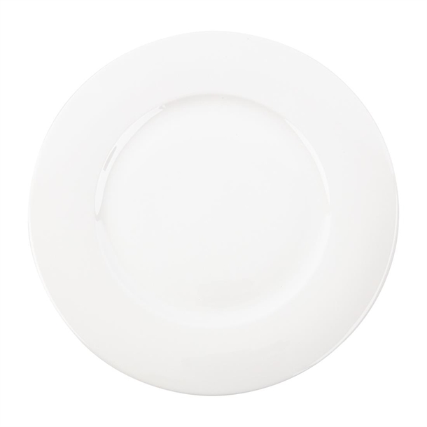 Royal Bone Ascot Wide Rim Flat Profile Plate - 335mm (Box 1)