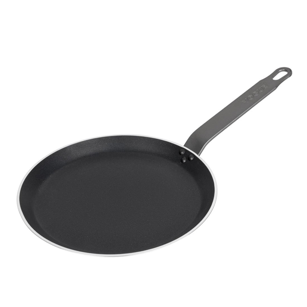 Crêpière antiadhésive induction en aluminium et téflon Vogue 260mm