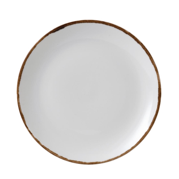 Dudson Harvest Evolve Coupe Plate Nat - 260mm 10 1/4" (Box 12) (Direct)