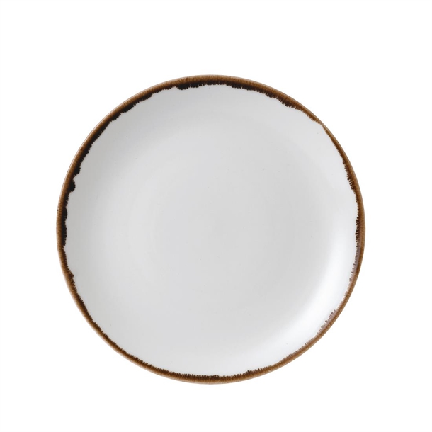 Dudson Harvest Evolve Coupe Plate Nat - 217mm 8 2/3" (Box 12) (Direct)