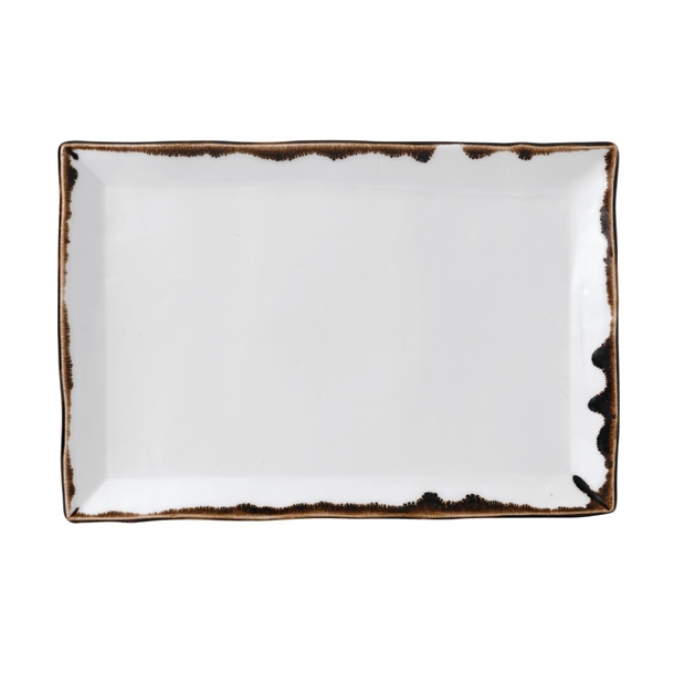 Dudson Harvest Large Rectangular Tray Nat (Box 6)