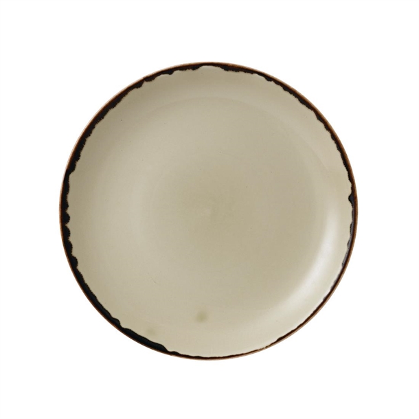Dudson Harvest Evolve Coupe Plate Linen - 217mm 8 2/3" (Box 12) (Direct)