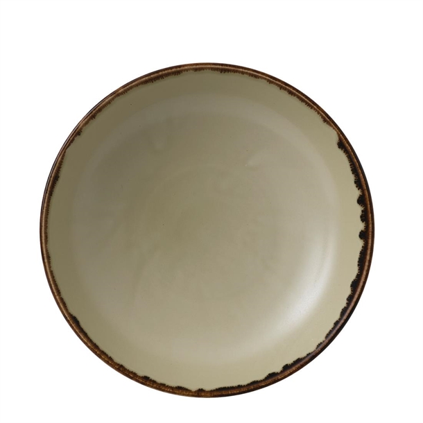 Dudson Harvest Evolve Coupe Bowl Linen 248mm 9 3/4" 1136ml 40oz (Box 12)(Direct)