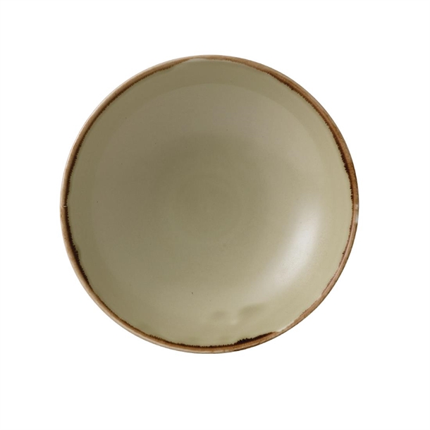 Dudson Harvest Evolve Coupe Bowl Linen 182mm 7 1/4" 426ml 15oz (Box 12)(Direct)