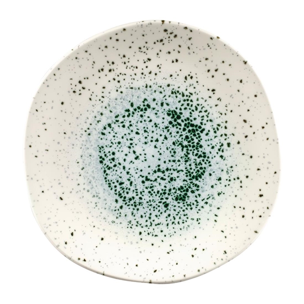 Churchill Studio Prints Mineral Green Centre Round Plate 26.4cm(Box 12) (B2B)