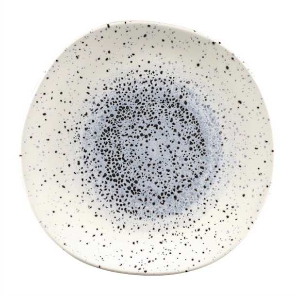 Churchill Studio Prints Mineral Blue Centre Round Plate 26.4cm (Box 12) (Direct)